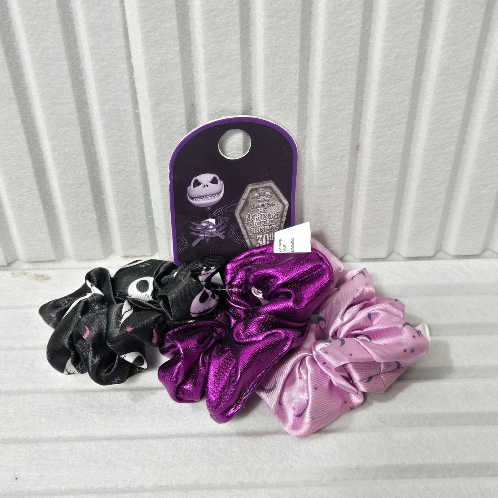 Nightmare Before Christmas Scrunchie Set‎